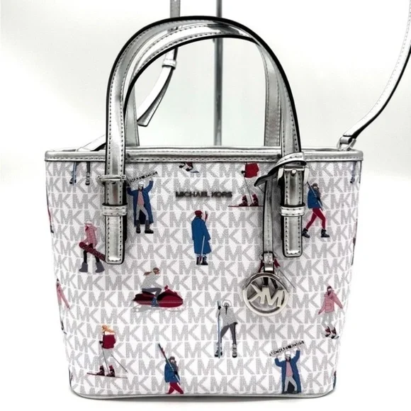 Michael Kors XS Girls Jet Set SaffianoTravel Bag